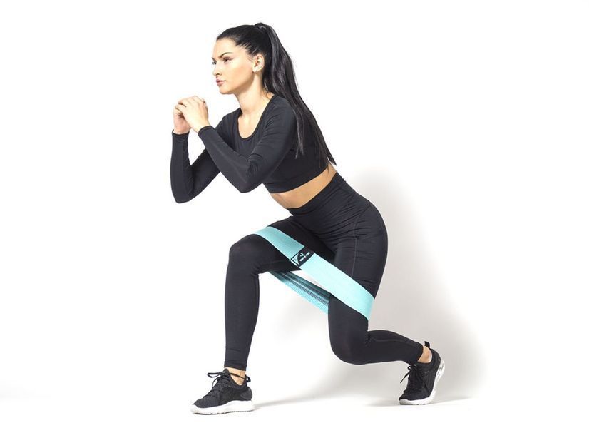 Фітнес резинки тканеві (Набір з 3-х) GlowFit Elite Set GL-FABRIC-SET-3 фото
