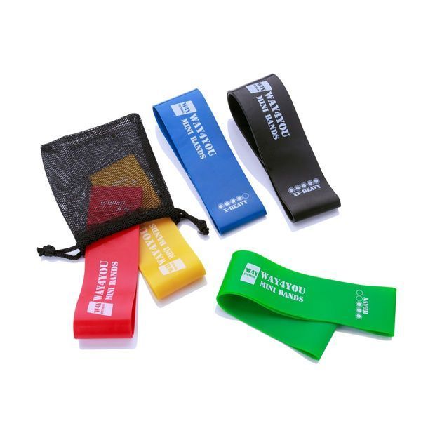 Набір Фітнес гумок Set Pro Original GlowFit (5шт.) GL- Band-SET-5 фото