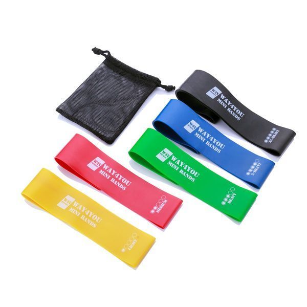 Набір Фітнес гумок Set Pro Original GlowFit (5шт.) GL- Band-SET-5 фото