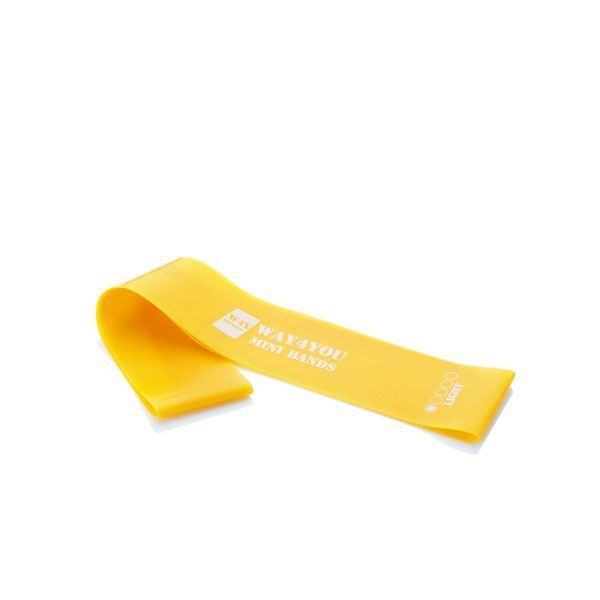 Резинка для фітнесу Жовта (Light) GL- BAND-YELLOW фото